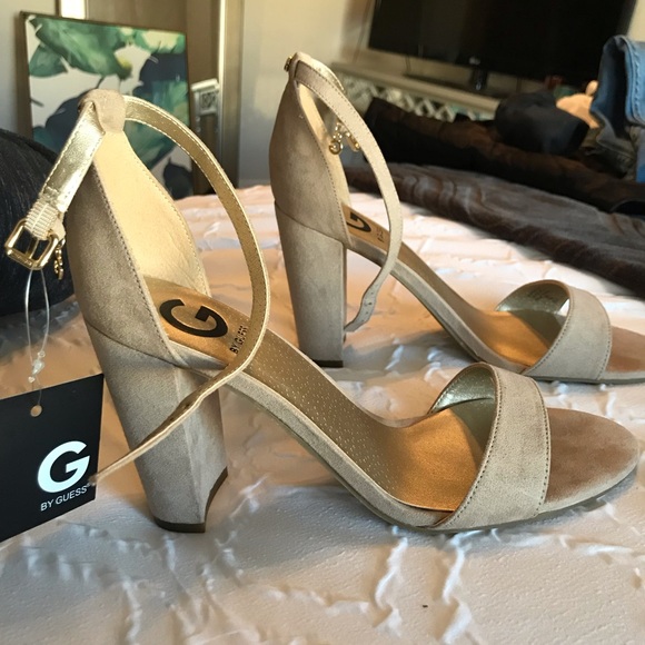 Guess Shoes - Nude Strap heals